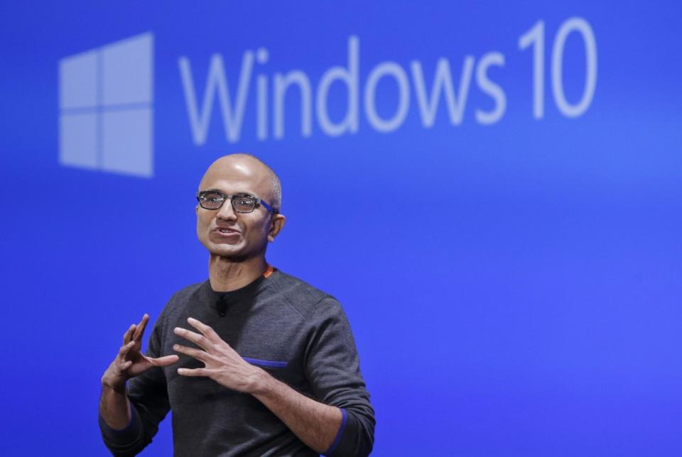 Microsoft CEO Satya Nadella/Associated Press