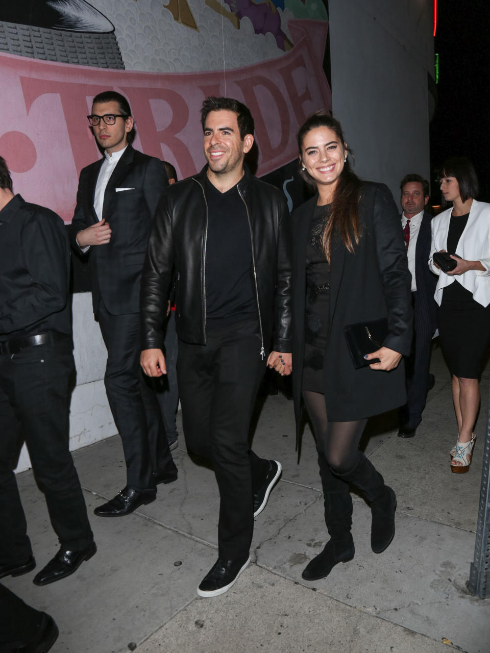 Movie director Eli Roth and model Lorenza Izzo (here in 2015) just announced they’re divorcing after four years of marriage in the most honest way ever. Source: Getty