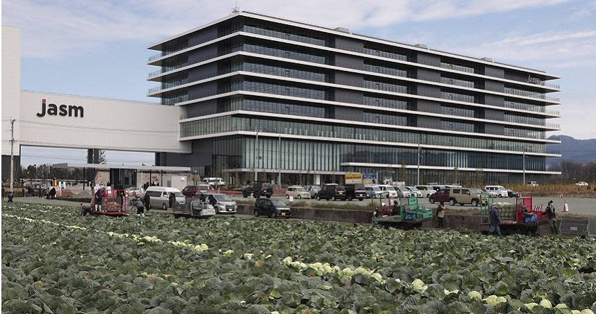 台積電熊本廠周圍是菜園。（圖／達志／美聯社，下同）