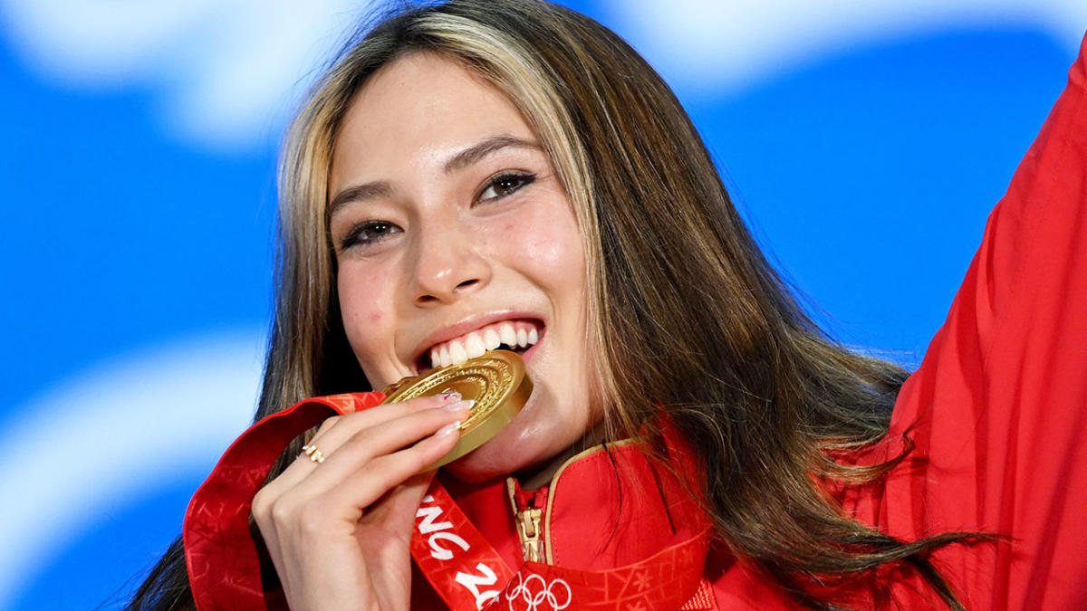 Winter Olympic star and Victoria's Secret model Eileen Gu in tears