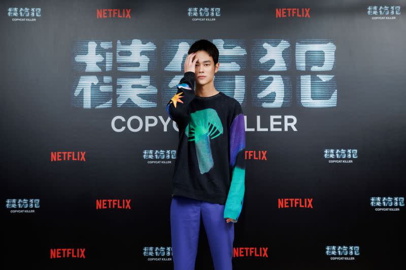 ▲夏騰宏整齣戲都帶著臉部的特殊化妝表演。（圖／Netflix提供）