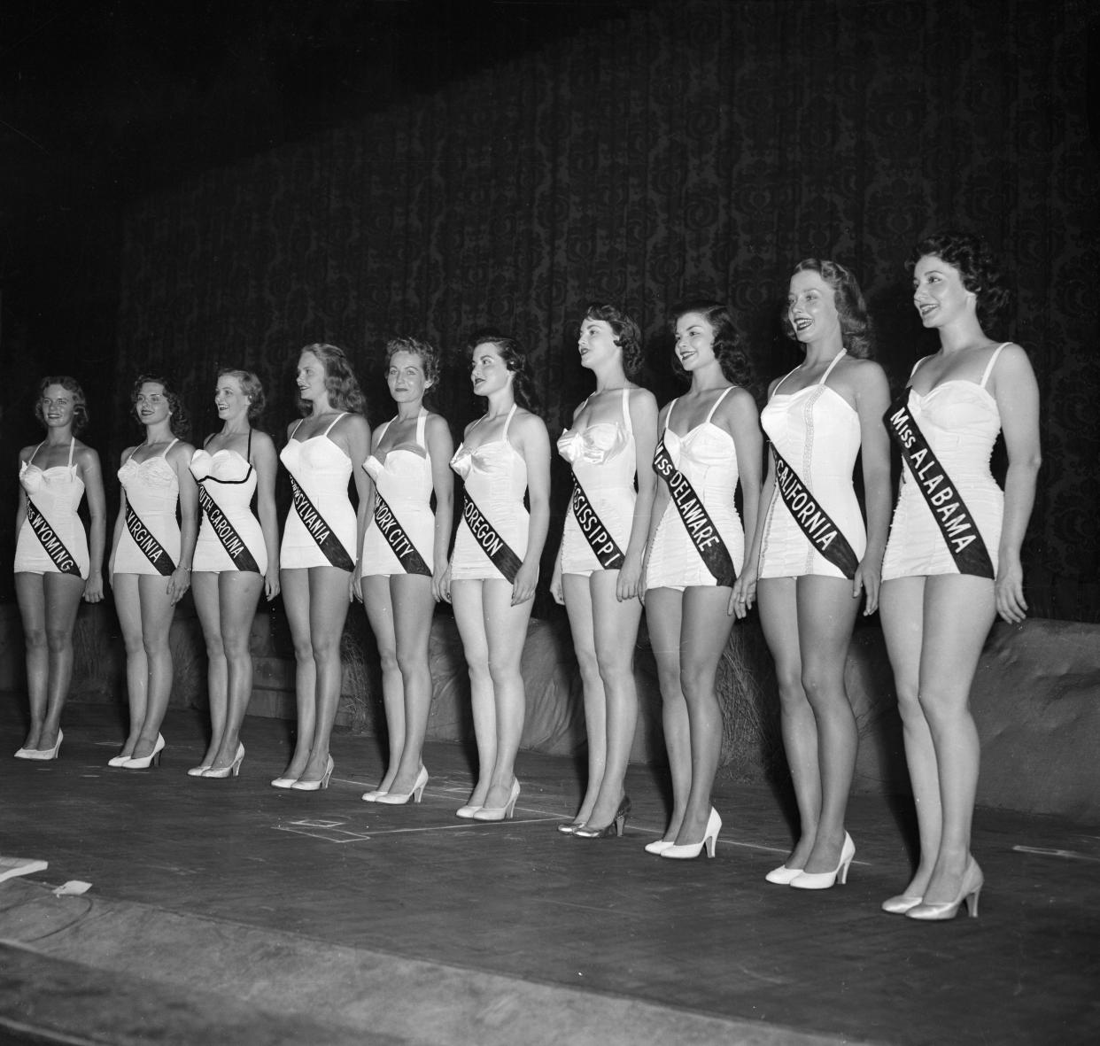 (Original Caption) Evelyn Margaret Ay , who is Miss Pennsylvania, was named 
