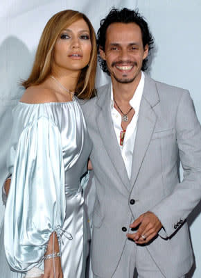 Jennifer Lopez and Marc Anthony at the Westwood premiere of New Line Cinema's Monster-In-Law