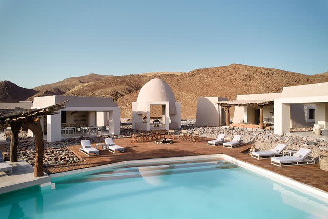 <p>Courtesy of Sanctuary Retreats</p> Namibia’s Okahirongo Elephant Lodge.