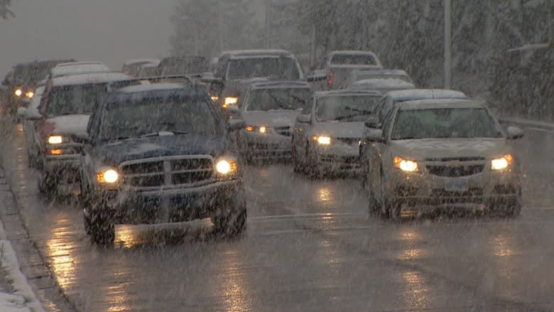 Calgary snowstorm delays flights in Winnipeg