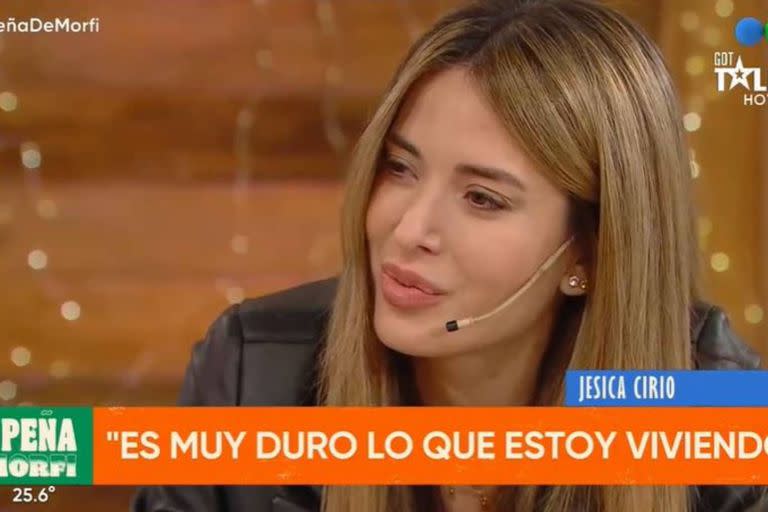 Jesica Cirio habló a solas con Georgina Barbarossa sobre el yategate y se refirió al estado en que se encuentran los hijos de Martín Insaurralde