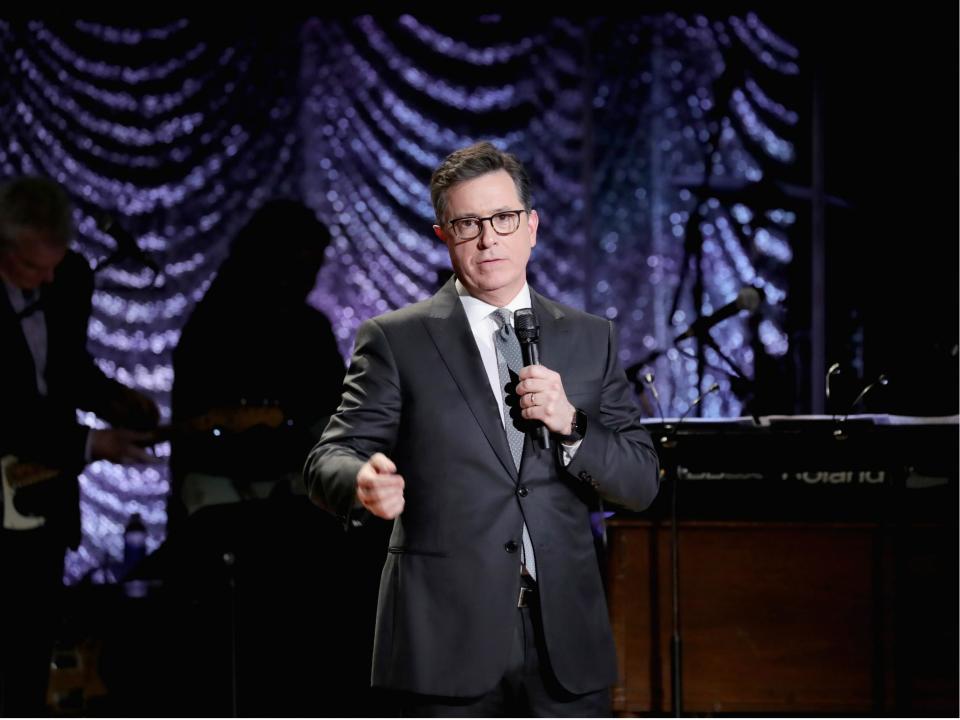 Stephen Colbert appears on Russian TV to 'announce' 2020 presidential run