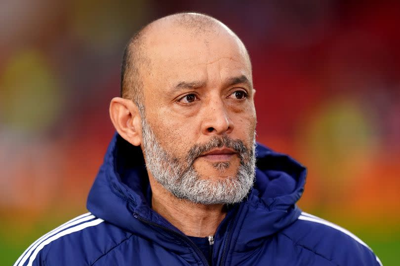 Nottingham Forest head coach Nuno Espirito Santo