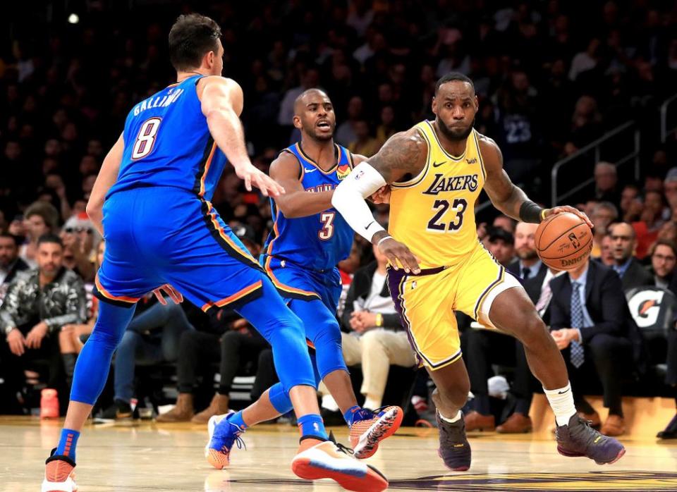 LeBron James | Sean M. Haffey/Getty