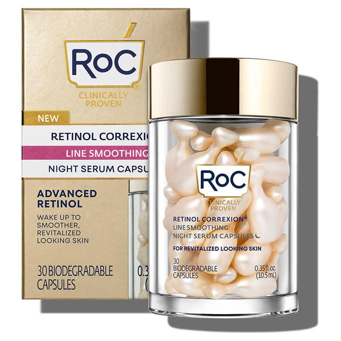 RoC Retinol Correxion Line Smoothing Night Serum Capsules 