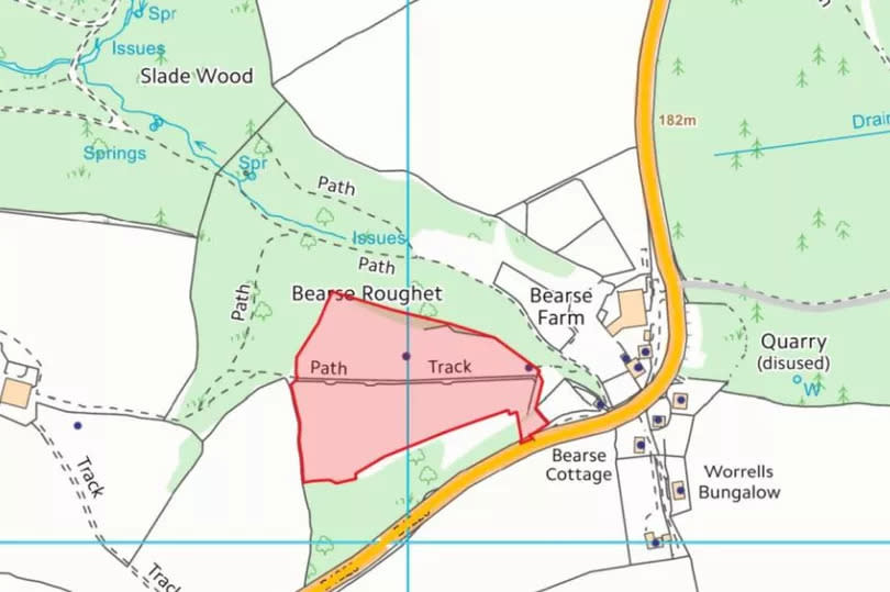 The holiday site's proximity to the Slade Brook sparked concerns among conservationists