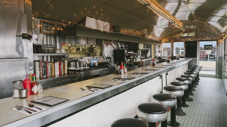 The Palace Diner interior