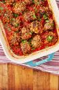 <p>Studded with rice, it gives them a heartier texture and a porcupine-like appearance.</p><p>Get the recipe from <a href="https://www.delish.com/cooking/recipe-ideas/a29786835/porcupine-meatballs-recipe/" rel="nofollow noopener" target="_blank" data-ylk="slk:Delish;elm:context_link;itc:0;sec:content-canvas" class="link ">Delish</a>.</p>