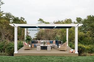 Made of premium quality cellular PVC with structural aluminum cores and stainless steel hardware, Trex Pergolas require minimal maintenance and will never rot, split or fade.