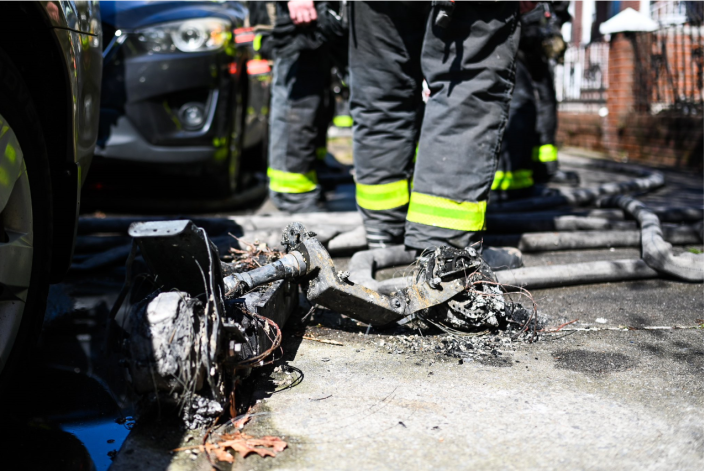 An e-bike caused a fire that killed two children in Queens, New York, on Monday, April 10, 2023, New York City Fire Department officials said.