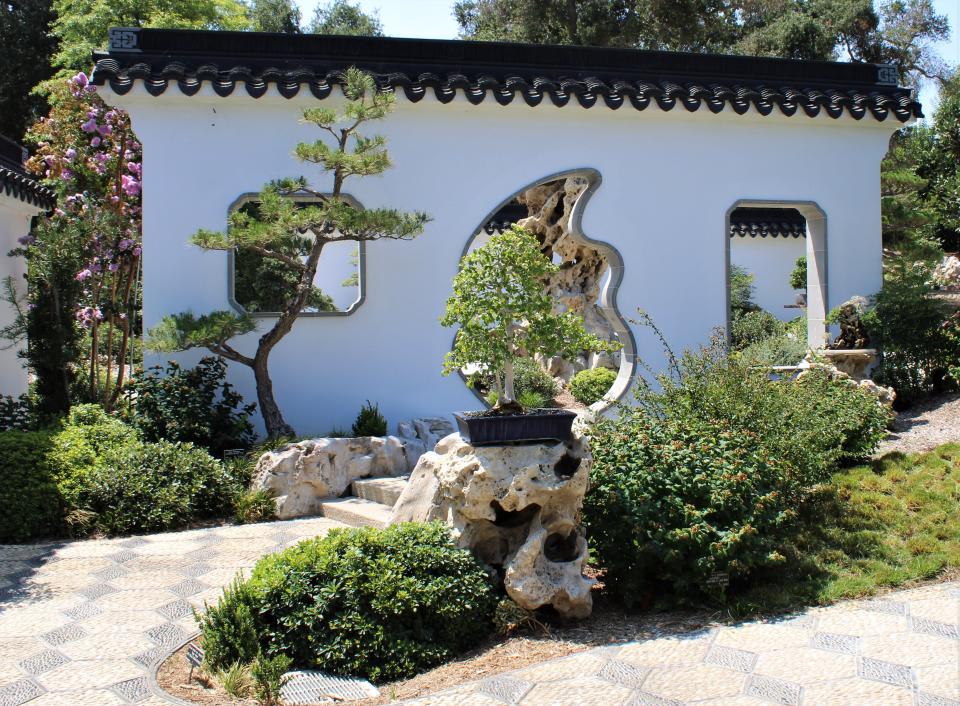 Wall in the Japanese Garden