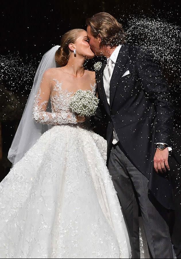 Victoria married her property developer beau in Italy. Photo: Splash