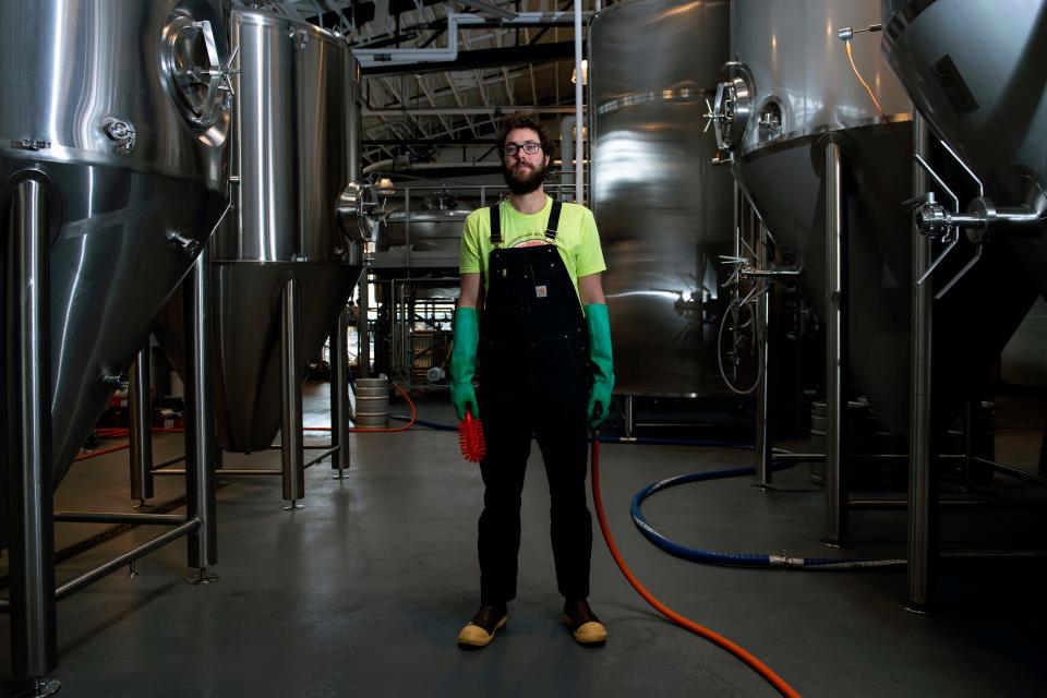 Taylor Facchinei of Tonewood Brewing in Barrington, NJ.