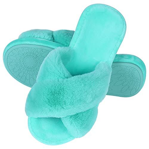 <p><strong>shevalues</strong></p><p>amazon.com</p><p><strong>$15.99</strong></p><p>Available in Ree's favorite color, these extra-fluffy slippers are <em>seriously</em> cozy. They're also shock-absorbing and feature an anti-skid sole.</p>