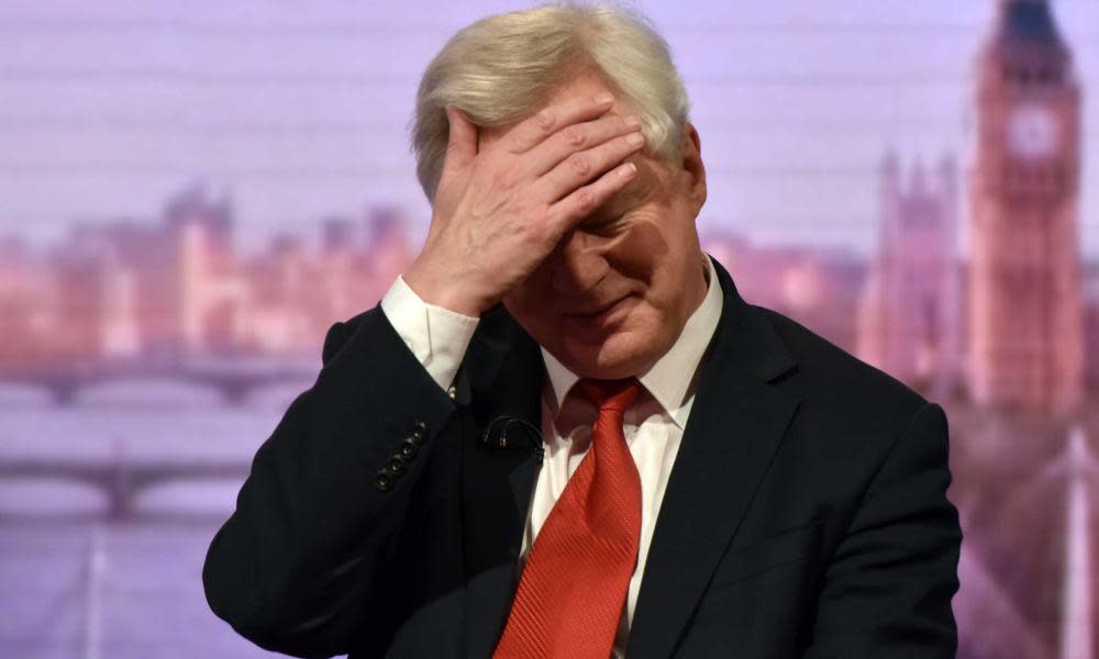 David Davis on The Andrew Marr Show.