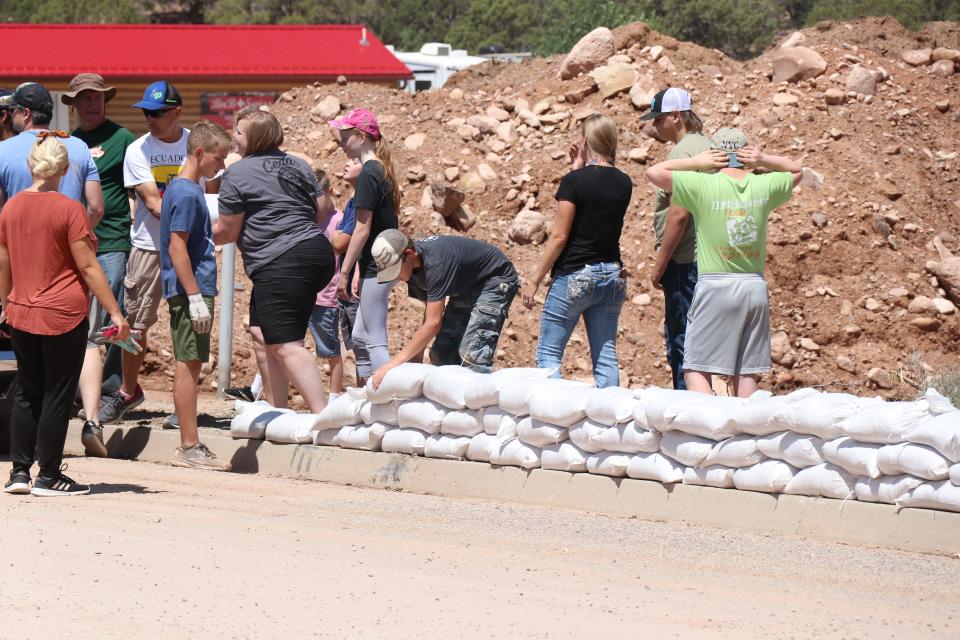 Cleanup efforts are underway in Cedar City, Utah, on Tuesday after Mayor Maile Wilson-Edwards declared a state of emergency.