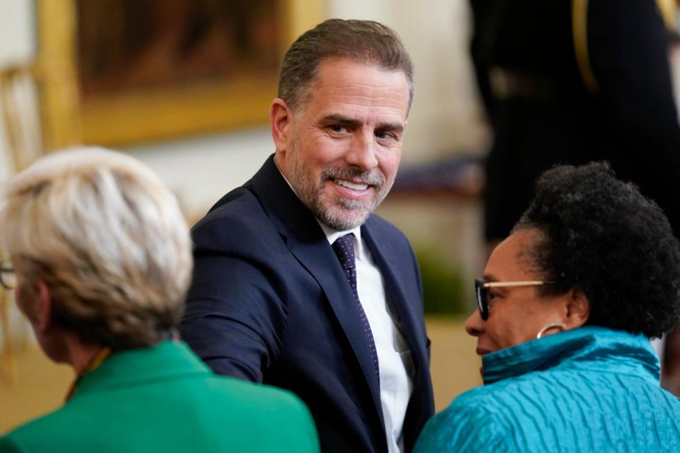 Hunter Biden (Copyright 2022 The Associated Press. All rights reserved)