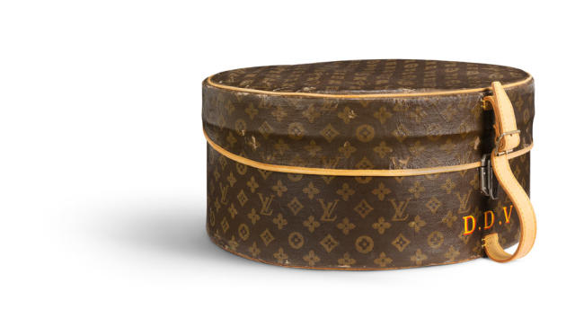 Louis Vuitton Hat Box 40 Monogram Canvas Travel Handbag