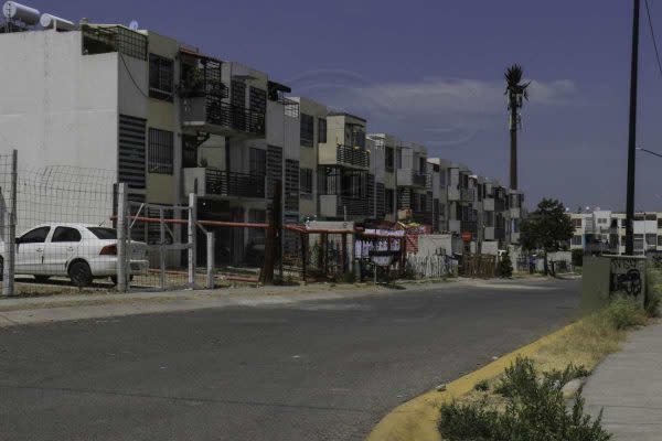 calle en la colonia brisas del campestre, una de las más violentas en León, Guanajuato