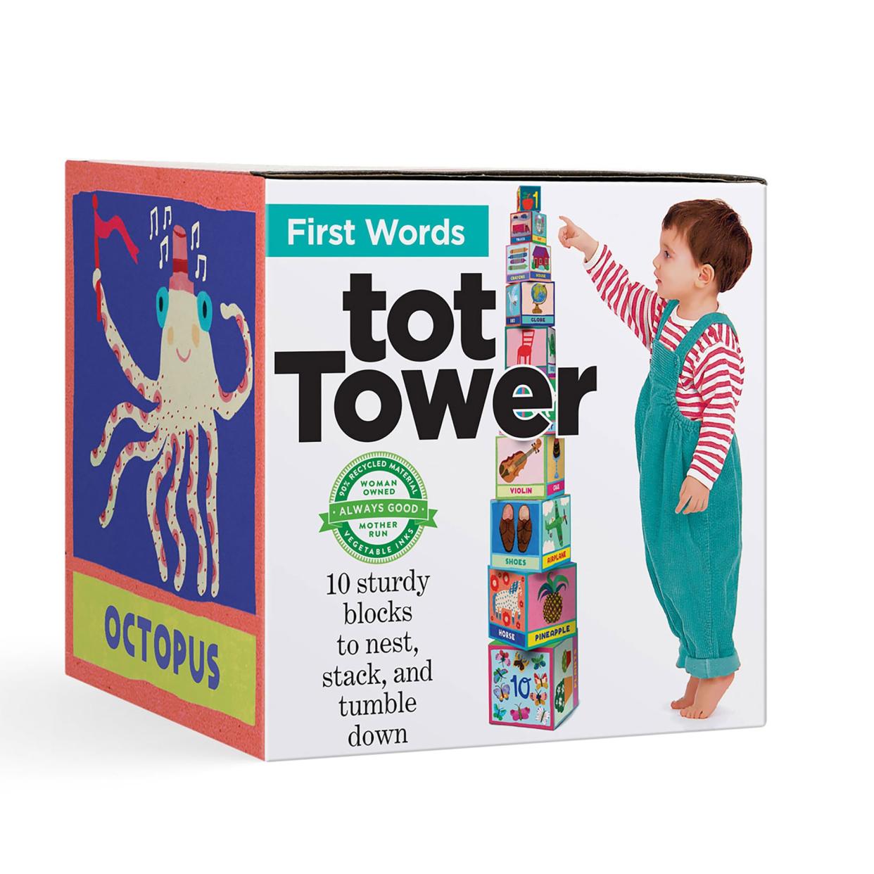 <p><a href="https://eeboo.com/products/first-words-tot-tower" rel="nofollow noopener" target="_blank" data-ylk="slk:Shop Now;elm:context_link;itc:0;sec:content-canvas" class="link rapid-noclick-resp">Shop Now</a></p><p>First Words Tot Tower</p><p>eeboo.com</p><p>$24.99</p><span class="copyright">eeBoo</span>