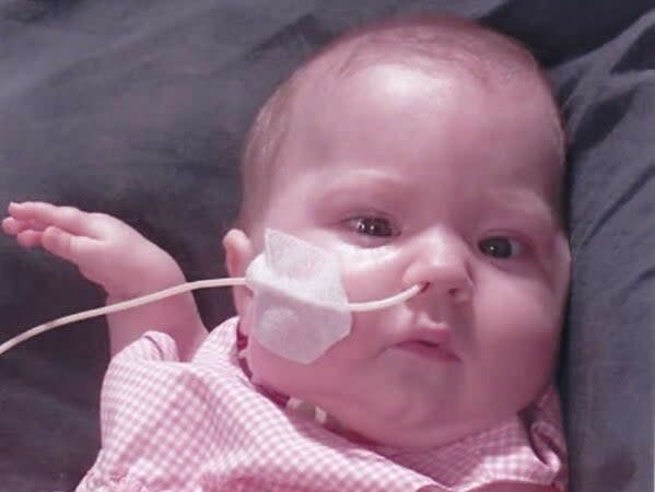 <p>Baby Elizabeth Dixon, who died in December 2001. Her parents have had a two-decade long fight for the truth</p> ( )