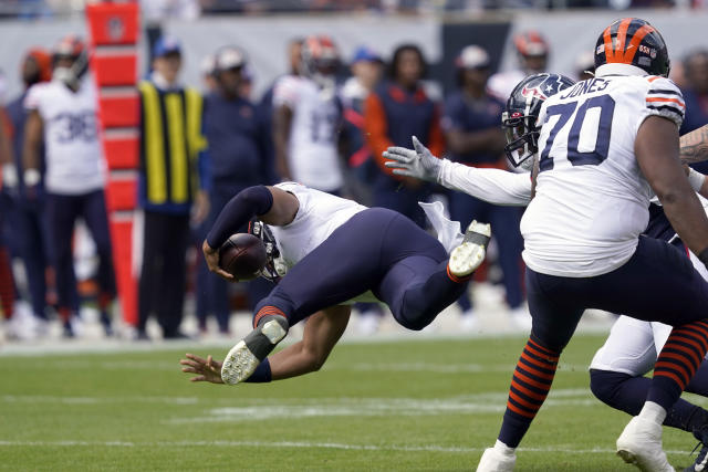 Bears QB Justin Fields after win vs. Texans: 'I played like trash'