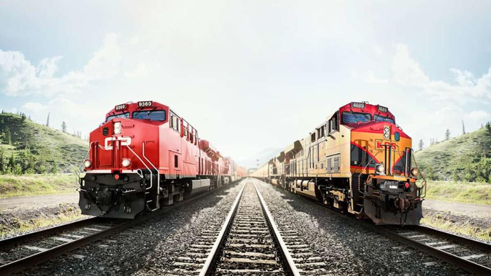 Teamsters Canada Rail Conference said the decision to delay the start of the worker’s strike while the Canada Industrial Relations Board reviews the agreements is “frustrating.” (Photo: CPKC)
