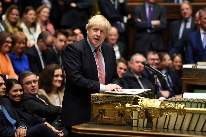 FILE PHOTO: British lawmakers meet to elect a speaker in London