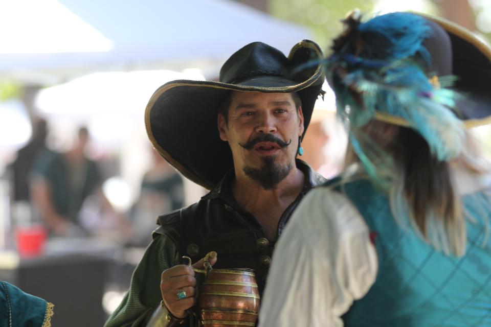 Live performances, costumes and crafts are enjoyed at the first-ever Cavern City Renaissance Festival, Oct. 1, 2022 in Carlsbad.