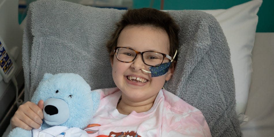 Alyssa, 13, was the first leukemia patient to receive an experimental base-edited cell therapy.