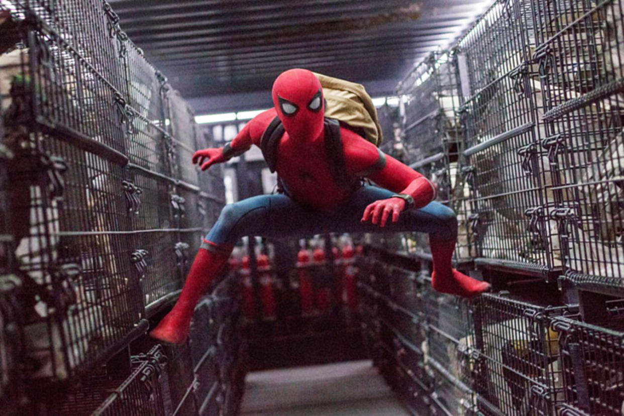 Tom Holland spielt Spider-Man im Film 