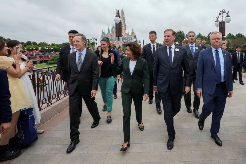 U.S. Commerce Secretary Raimondo visits Shanghai