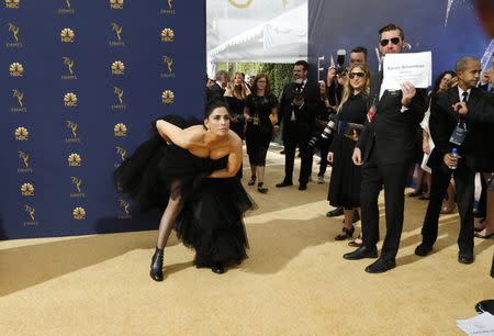 70th Primetime Emmy Awards - Arrivals - Los Angeles, California, U.S., 17/09/2018 - Sarah Silverman. REUTERS/Kyle Grillot