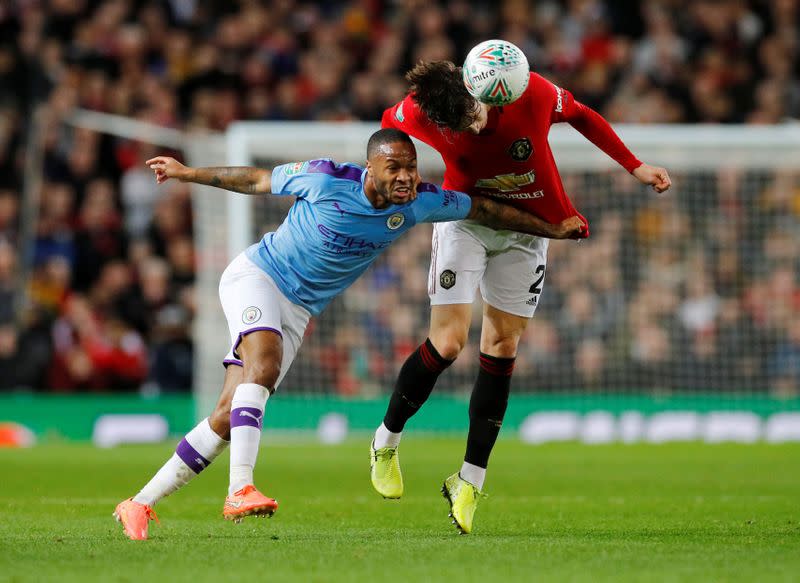 Carabao Cup - Semi Final First Leg - Manchester United v Manchester City