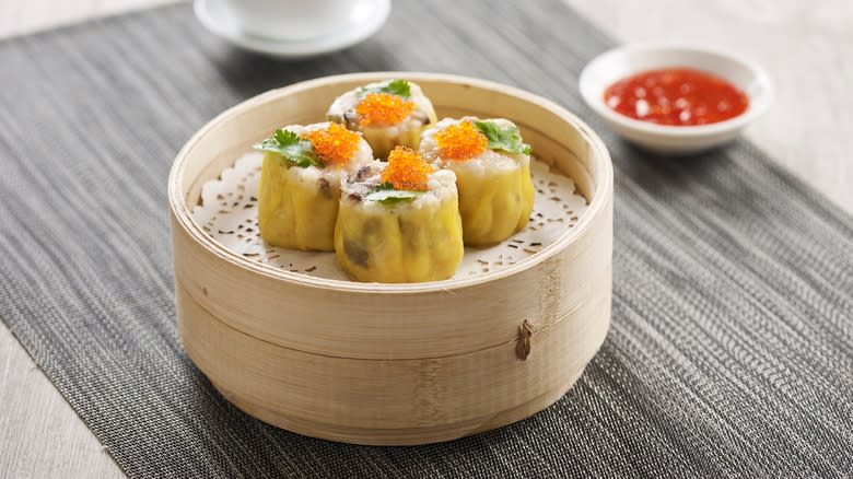 Pork and shrimp siu mai