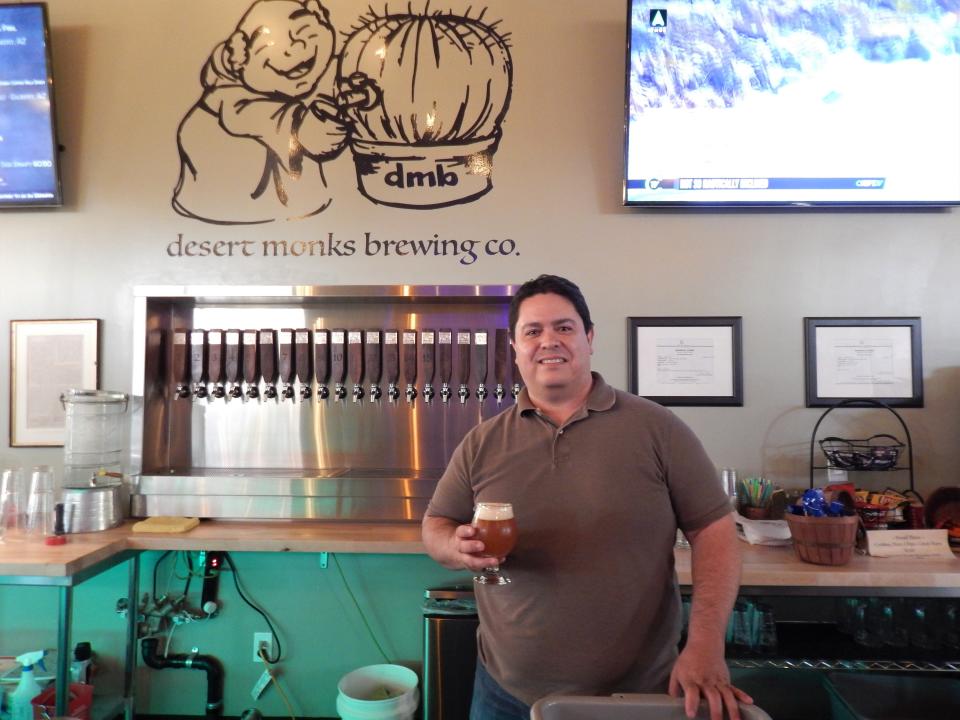 Arturo Ruiz is one of five co-owners at Desert Monks Brewing Company in Gilbert.