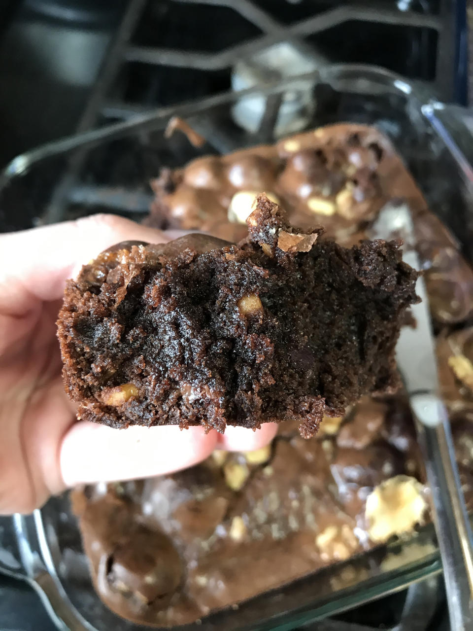 Personalize a batch of brownies by adding nuts, crushed cookies or pretzels. (Rheana Murray / TODAY)