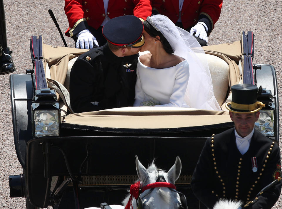 Prince Harry and Meghan Markle tied the knot inn May. [Photo: Getty]