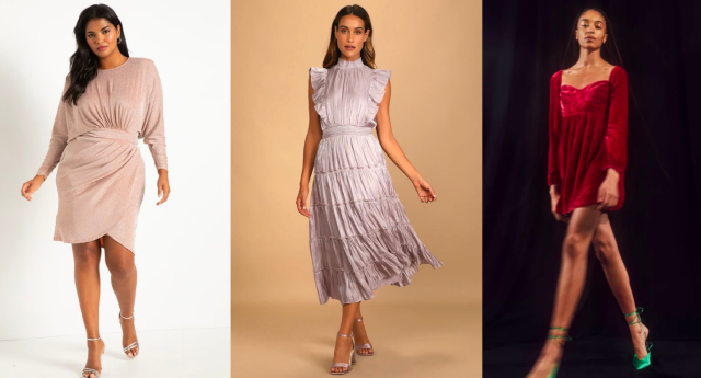 12 holiday and New Year's Eve dresses on sale, starting at $29
