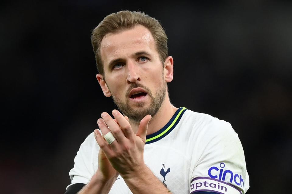 Harry Kane is keeping his options open, including leaving this summer and signing a new contract later (Getty Images)