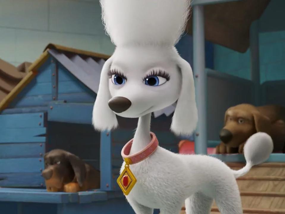 Kardashian voiced a poodle in the "Paw Patrol" movie.