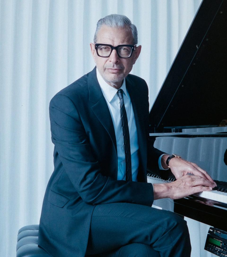 Piano man: Jeff Goldblum is to perform a series of gigs in London (Jeff Goldblum)