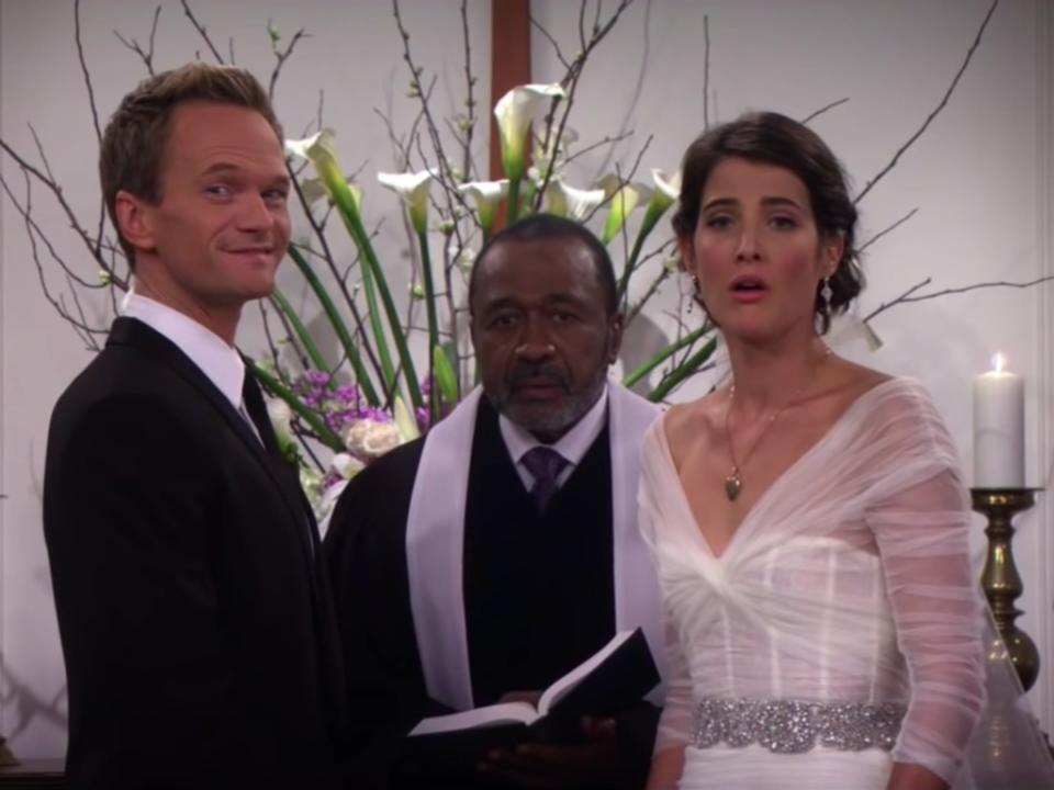 how i met your mother robin and barney wedding