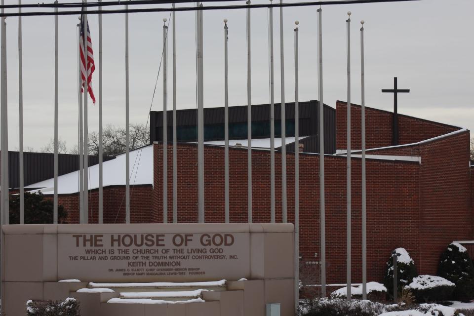 The Nashville headquarters of The House of God Church, a Pentecostal denomination, located in the North Nashville area on Jan. 18, 2024.