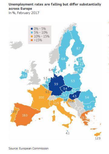 Not gone but forgotten: The UK is greyed out on maps featuring EU statistics (European Commission)